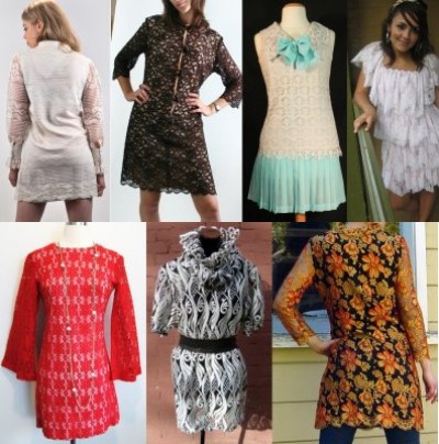 1960s vintage dresses mod fashion