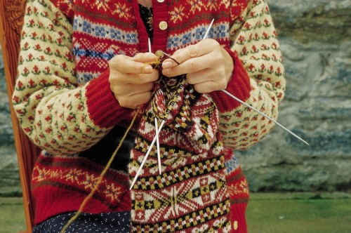 fair isle knitting