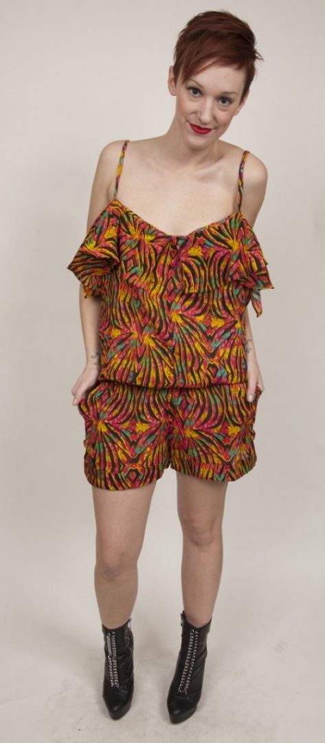 vintage fashion romper 90s