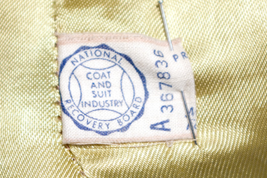 national coat and suit industry recovery board 