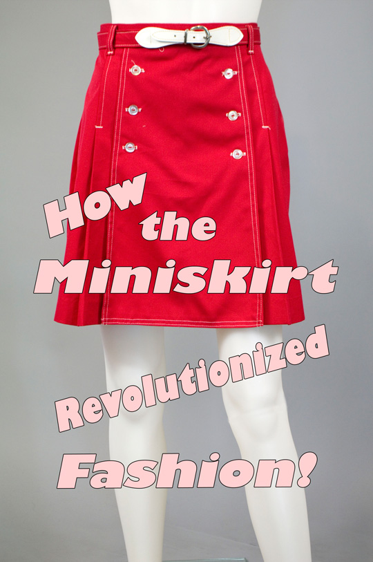 the miniskirt 1960s fashion trend