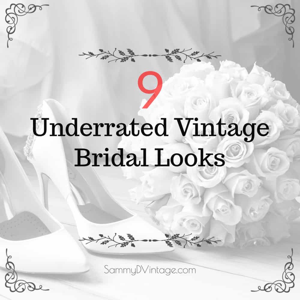 9 Underrated Vintage Bridal Looks