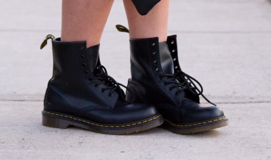 grunge combat boots