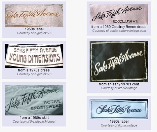 Vintage Tag History: Levi's, Banana Republic, Betsey Johnson, Abercrombie & Fitch and More